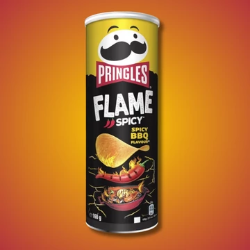 Pringles Chips Flame Fűszeres BBQ izű chips 160 g