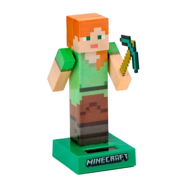 Minecraft Alex napelemes figura