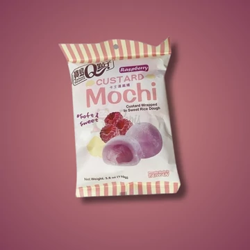 Q Mochi Raspberry málna ízű mochi 110g