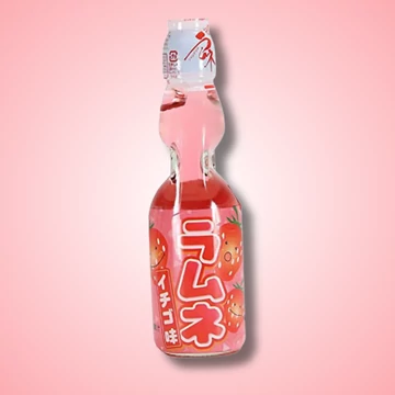 Hatakosen Ramune Licsi ízű szénsavas japán üdítő 200ml