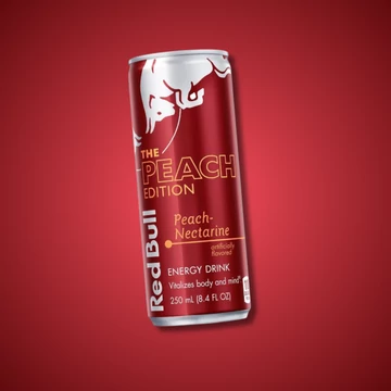 Red Bull The Peach Edition barack ízű energiaital 250ml