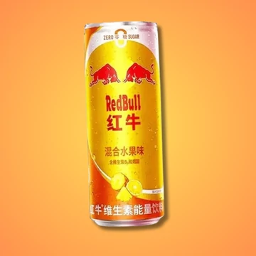 Red Bull Vegyes gyümölcs ízű kínai cukor és szénsavmentes energiaital 250ml