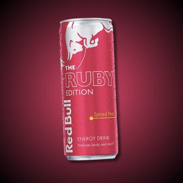 Red Bull The Ruby Edition Fűszeres körte ízű angliai energiaital 250ml