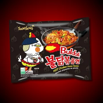 SamYang Buldak Original csirke ízű csípős ramen 140g