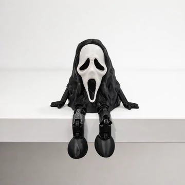 Ghostface Sikoly asztalon ülő figura 