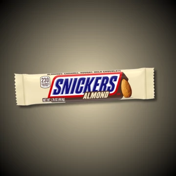 Snickers mandula ízű csokoládé 45g