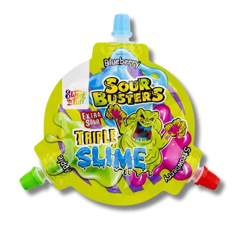 Sour Busters Extra Sour Triple Slime savanyú folyékony cukorka 45g