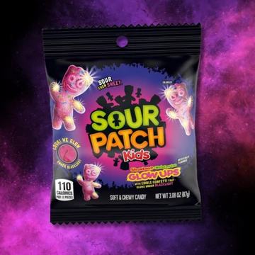 Sour Patch Kids Glow Ups világító gumicukor 87g