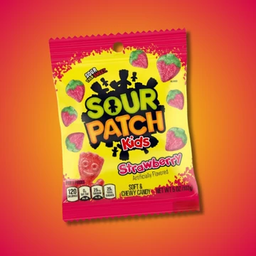 Sour Patch Kids Strawberry eper ízű gumicukor 102g