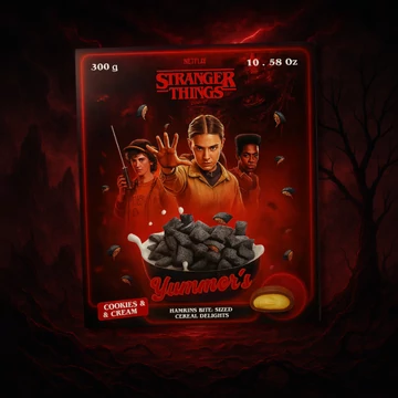 Stranger Things Netflix kekszkrémes gabonapehely 300g