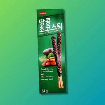 Sun Young Choco Sticks Mogyorós Csokis óriás Ropi 54g