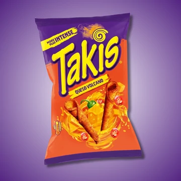 Takis Volcano csípős sajtos chips 90g 