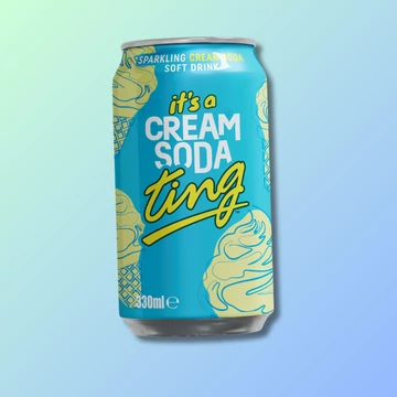 Ting Cream Soda angol cream-soda szénsavas üdítő 330ml