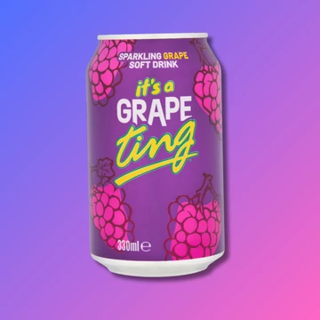 Ting Grape angol szőlő ízű szénsavas üdítő 330ml
