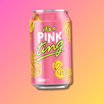 Ting Pink angol grapefruit ízű szénsavas üdítő 330ml