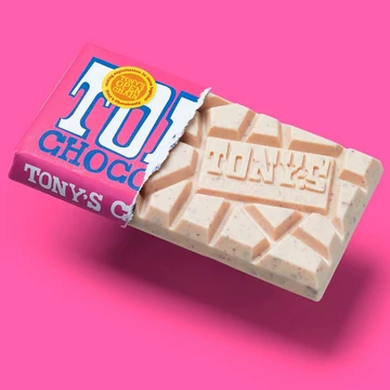 Tonys Chocolonely Raspberry Popping Candy málnás robbanócukros csokoládé 180g