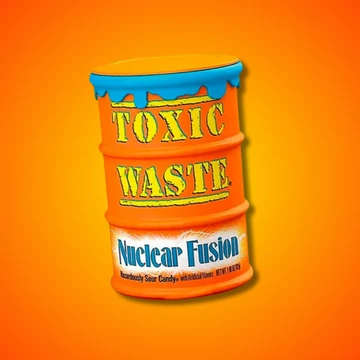 Toxic Waste narancssárga dobozos cukorkák 42g