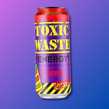 Toxic Waste Energy Drink Sour Cherry savanyú cseresznyés energiaital 500ml