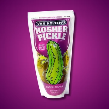 Van Holtens Kosher Pickle fokhagymás uborka 140g