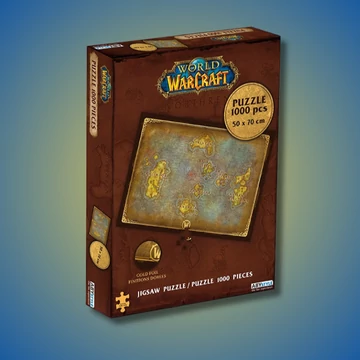 World Of Warcraft Azeroth térkép puzzle 1000 db