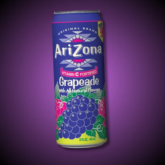 Arizona Grapeade kékszőlő ízű szénsavmentes üdítőital 650ml 