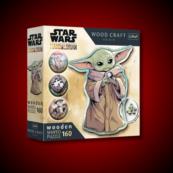 Star Wars Baby Yoda 3D fa puzzle 160db