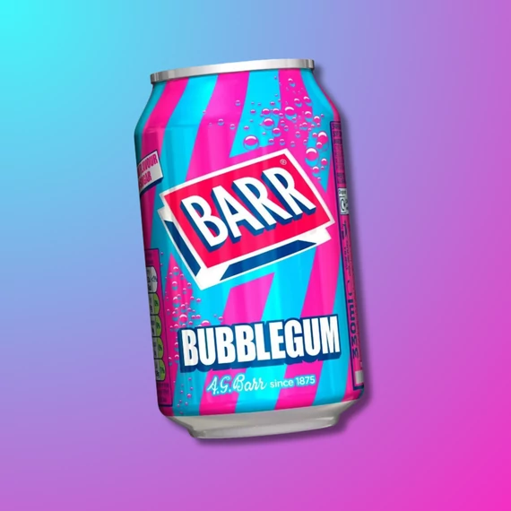 Barr Bubblegum szénsavas üdítőital 330ml