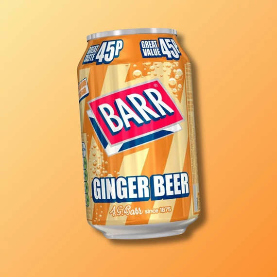 Barr Ginger Beer gyömbérsör ízű szénsavas üdítőital 330ml