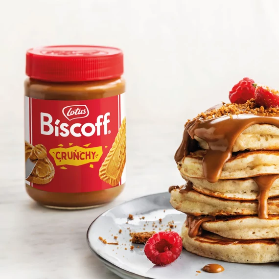 Lotus Biscoff Crunchy ropogós karamell krém XXL - családi kiszerelés 500g