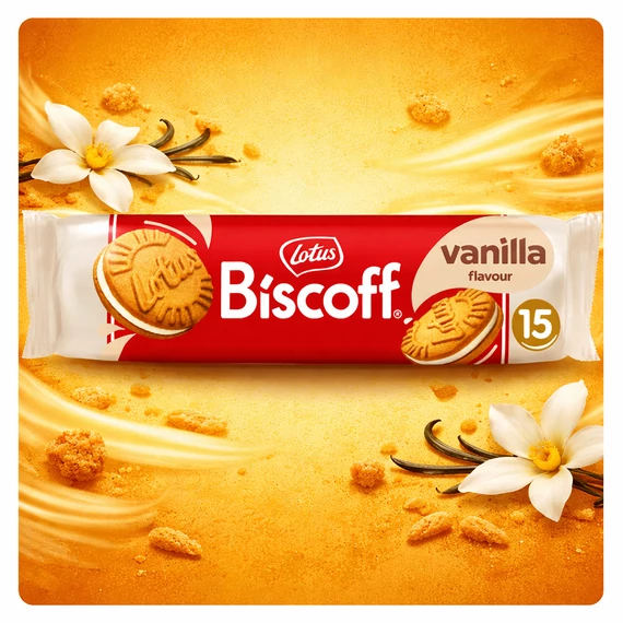 Lotus Biscoff Vanilla eredeti vaníliás keksz 300g
