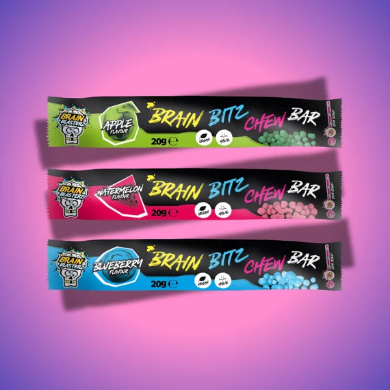 Brain Blasterz Chew Bar Savanyú rágó-cukor 20g