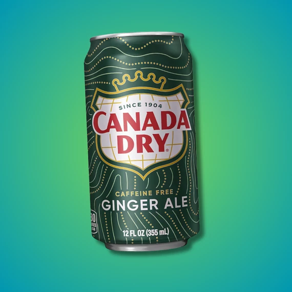 Canada Dry USA Ginger Ale gyömbér ízű szénsavas üdítőital 355ml
