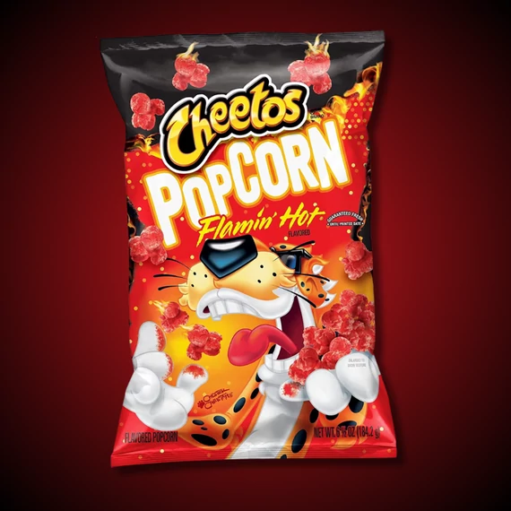 Cheetos Flamin Hot tüzes popcorn 195g