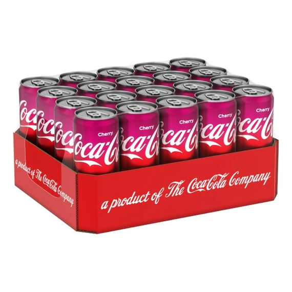 Coca-Cola Cherry cseresznyés szénsavas üdítőital 24x330ml