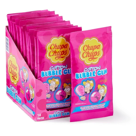 Chupa Chups Cotton Bubble Gum vattacukor rágó 11g