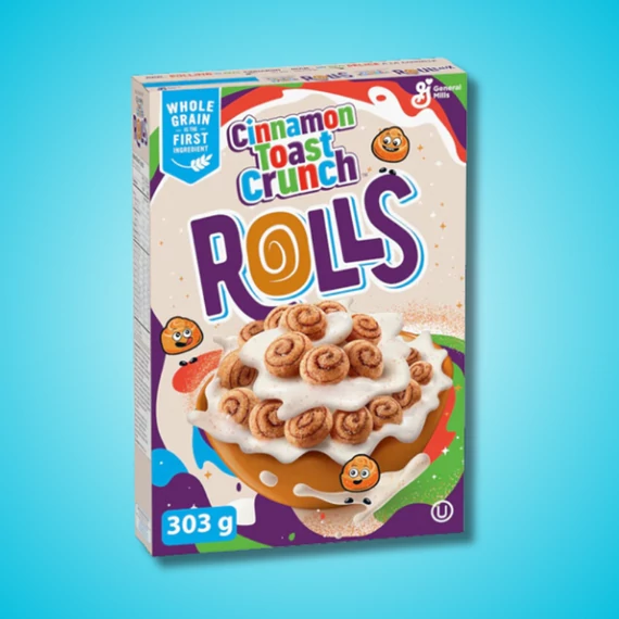 Cinnamon Toast Crnunch Rolls fahéjas tekercs ízű gabonapehely 303g