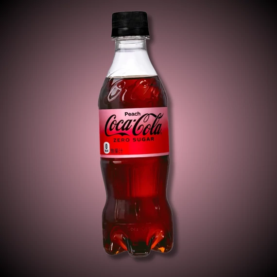 Coca Cola Zero Peach barack ízű japán cukormentes üdítő 500ml