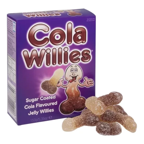 Cola ízű pénisz formájú gumicukor 120g