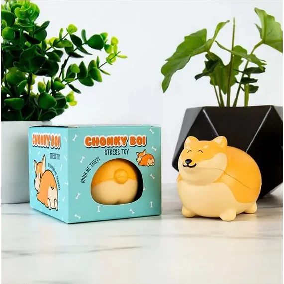 Corgi formájú stresszlabda