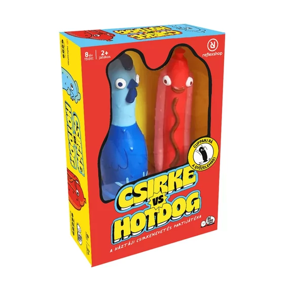 Csirke vs HotDog társasjáték 