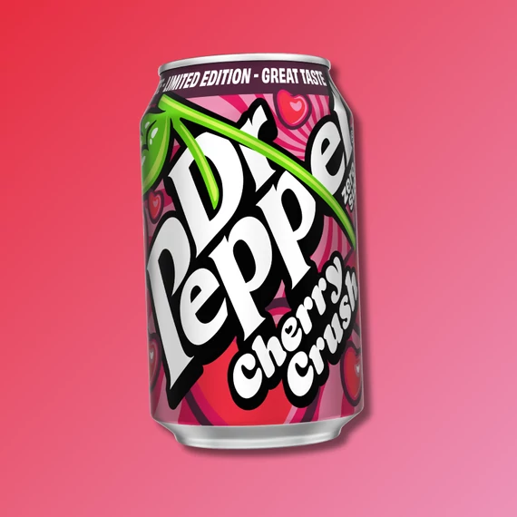 Dr. Pepper Zero Cherry Crush cseresznyés cola 330ml