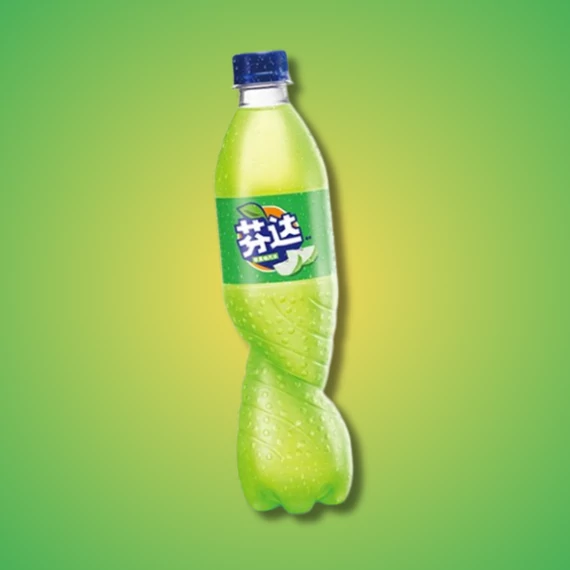 Fanta Apple zöldalma ízű kínai üdítőital 500ml