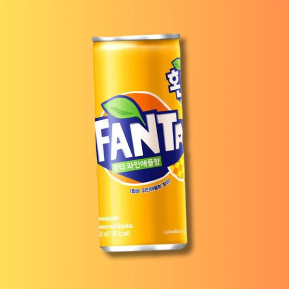 Fanta Ananász ízű koreai üdítőital 250ml