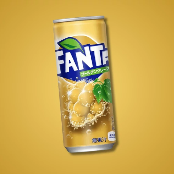 Fanta Golden Grape szőlő ízű japán szénsavas üdítő 500ml