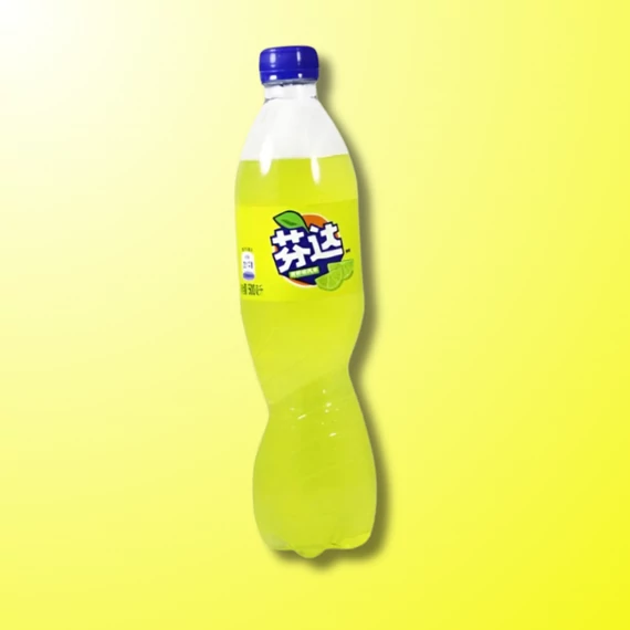 Fanta Lime ízű kínai üdítőital 500ml