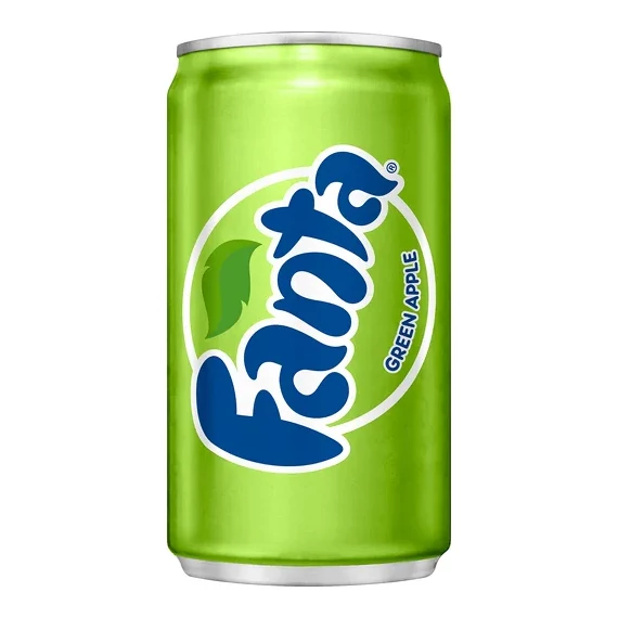 Fanta Green Apple zöldalma ízű gyümölcsös üdítő 185ml