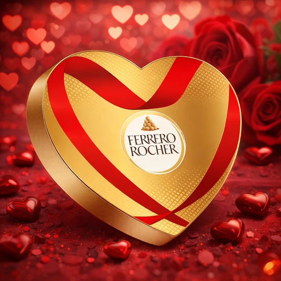 Ferrero Rocher Valentin-napi  csokoládé 125g