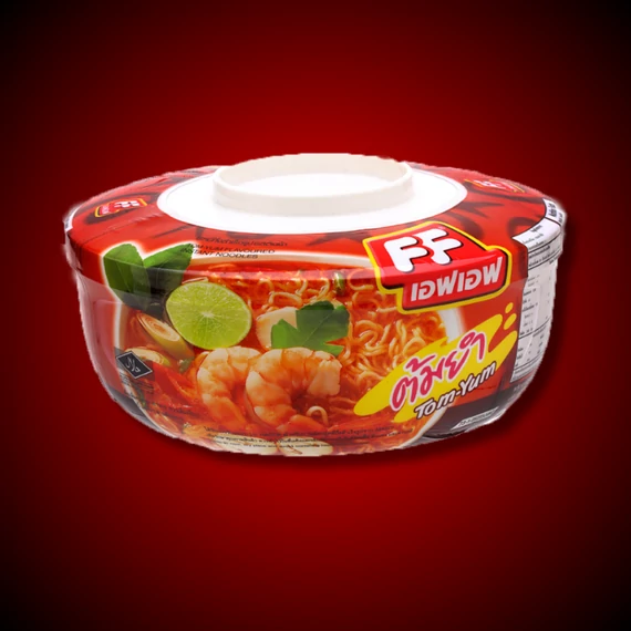 FF Tom Yum garnélarák ízű thaiföldi instant tészta tálban 60g