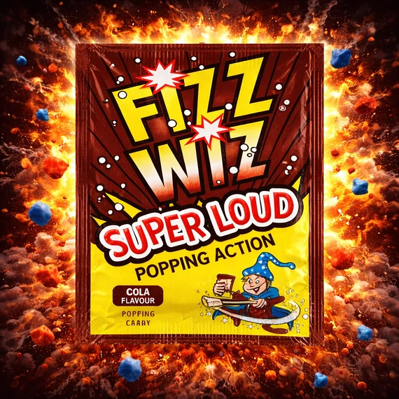 Fizz Wiz Popping Candy Cola extra robbanós cukor kóla ízben 5g