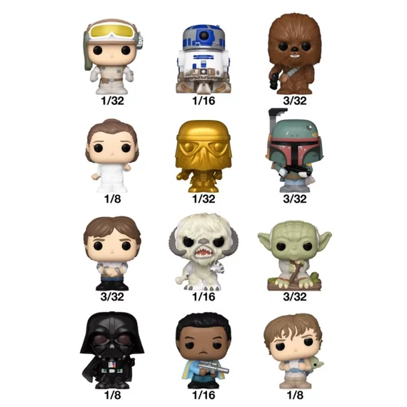 Funko Bitty POP! Singles: Star Wars S2 figura